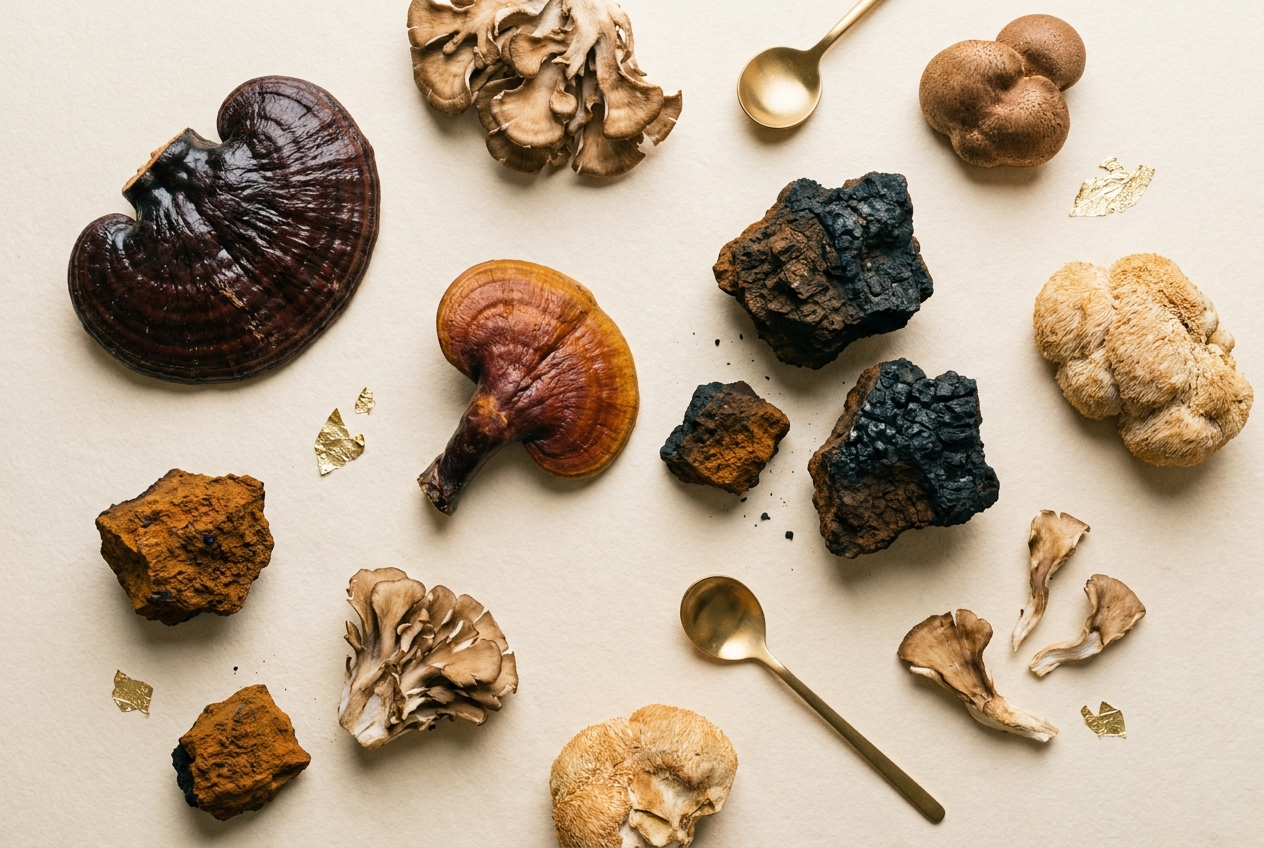 Reishi, Chaga, Löwenmähne & Cordyceps: die Funktionspilze im Überblick